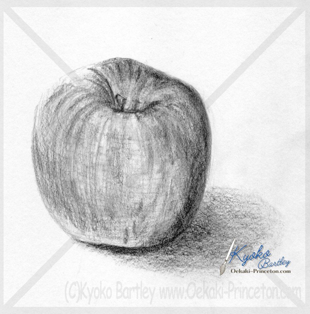Demonstration piece from Kyoko Bartley’s professional drawing instruction