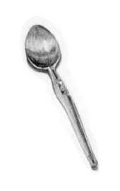 Pencil drawing of glass and metal objects, used in realism-focused workshops