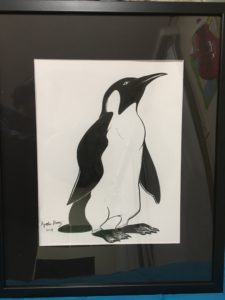 Penguin Wildlife Art Series By Kyoko Bartley New Jersey Award-Winning Animal Welfare/Pet Portraits Artist