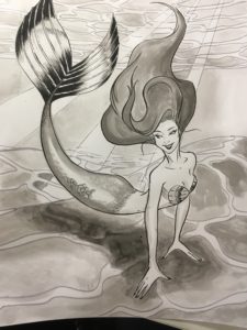 Mermaid By Kyoko Bartley New Jersey Award-Winning Artist