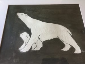 Polar Bears Endangered Animal Art Series By Kyoko Bartley New Jersey Award-Winning Animal Welfare/Pet Portraits Artist