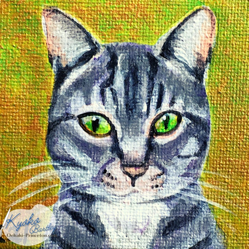 Mini Canvas Animal and Pet Portrait Art Commissions open! Award-Winning Artist Kyoko Bartley