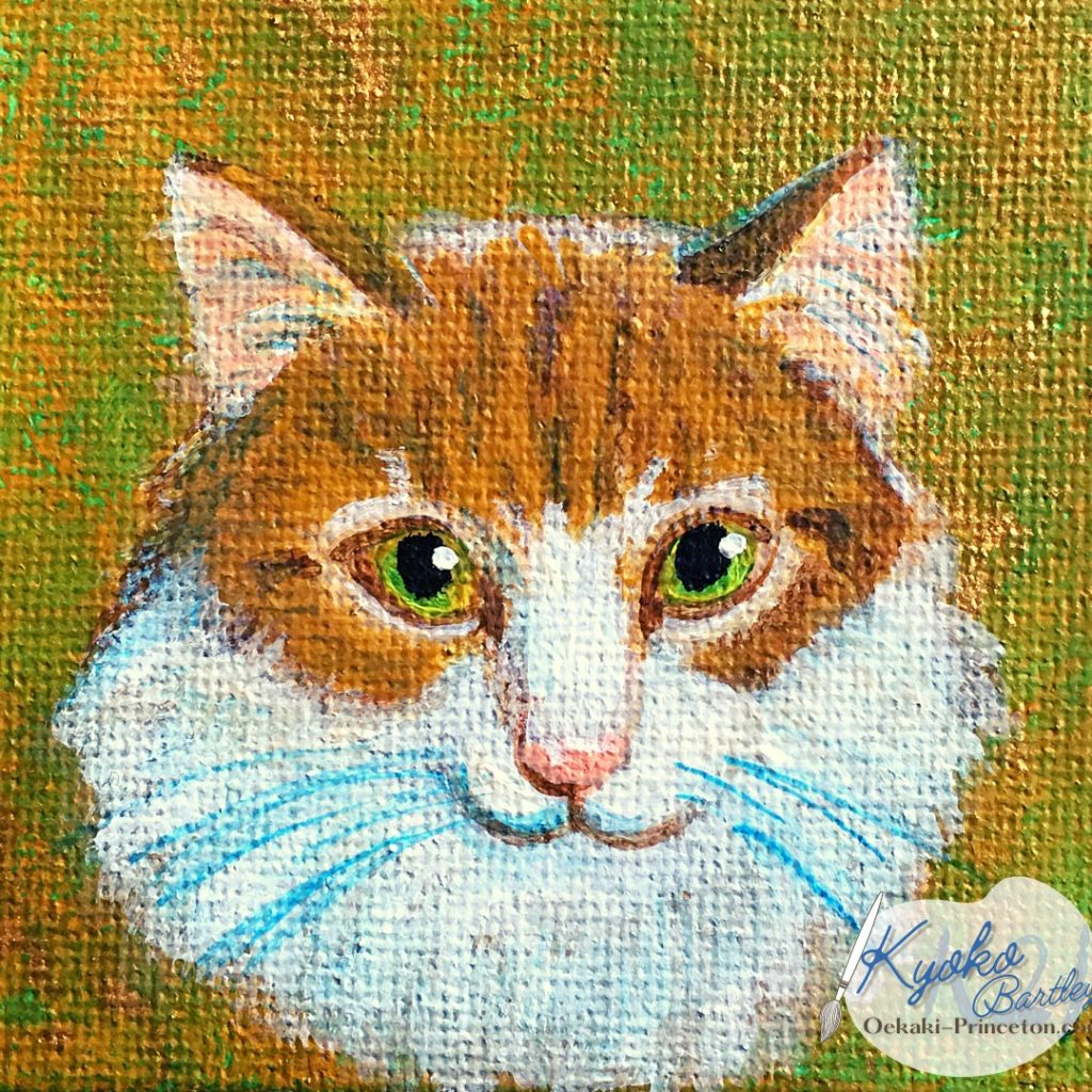 Mini Canvas Animal and Pet Portrait Art Commissions open! Award-Winning Artist Kyoko Bartley