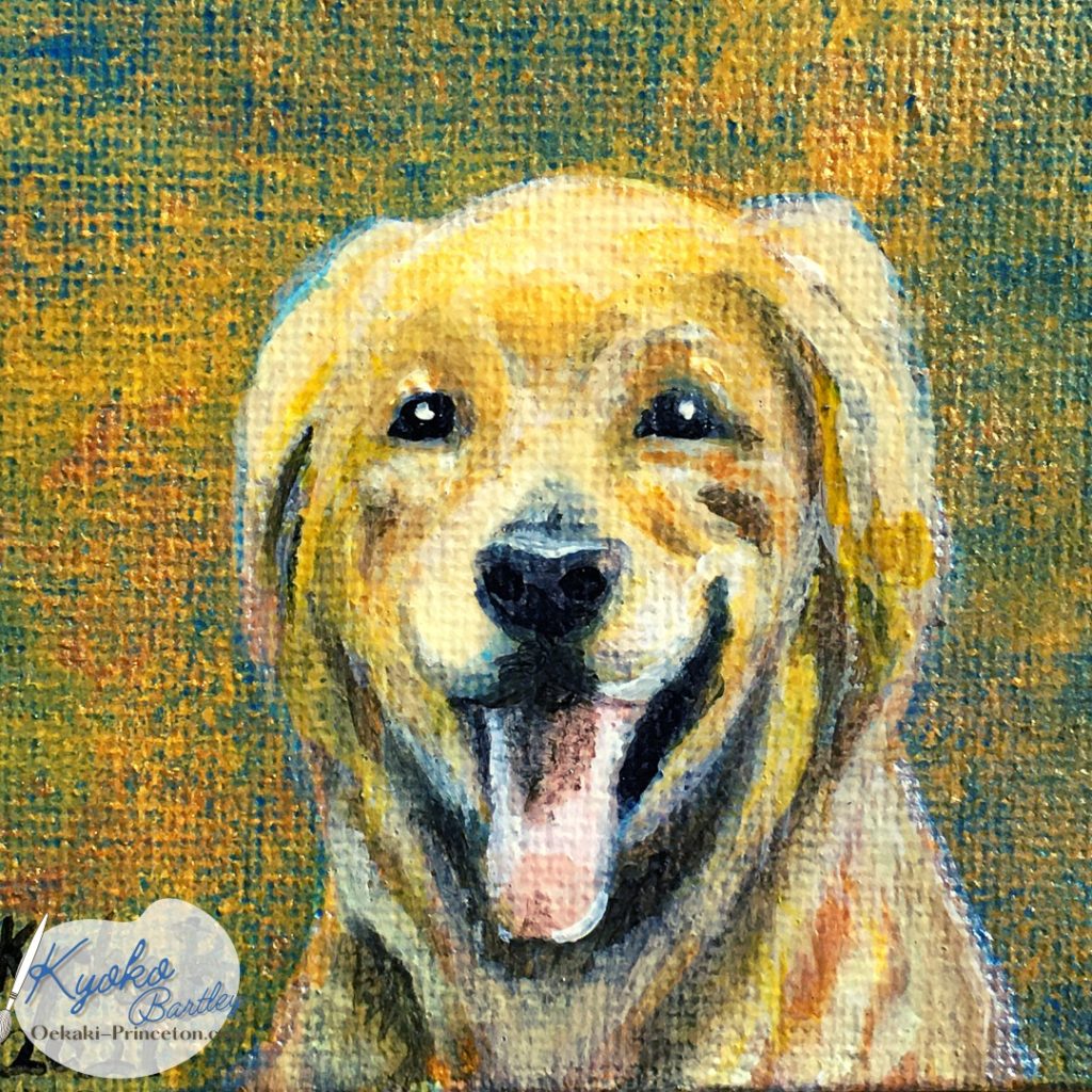 Mini Canvas Animal and Pet Portrait Art Commissions open! Award-Winning Artist Kyoko Bartley