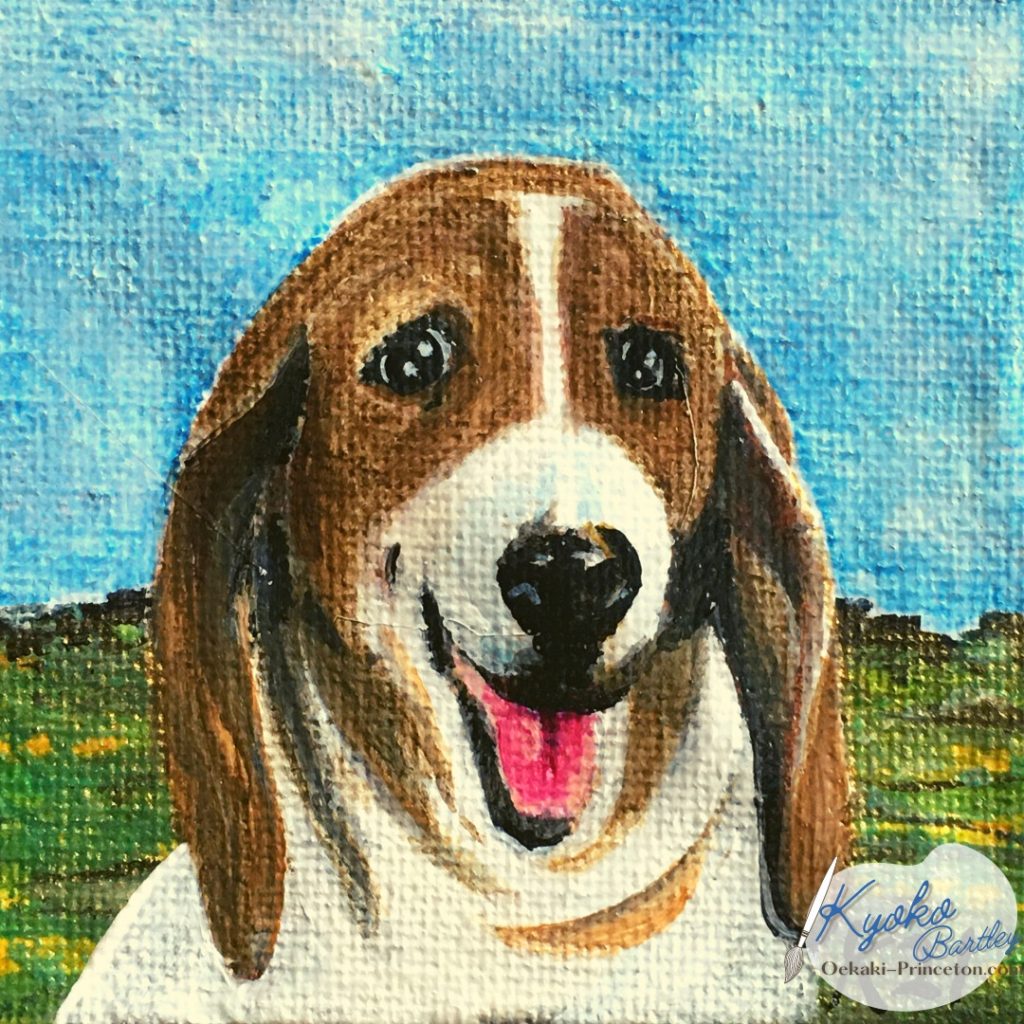 Mini Canvas Animal and Pet Portrait Art Commissions open! Award-Winning Artist Kyoko Bartley