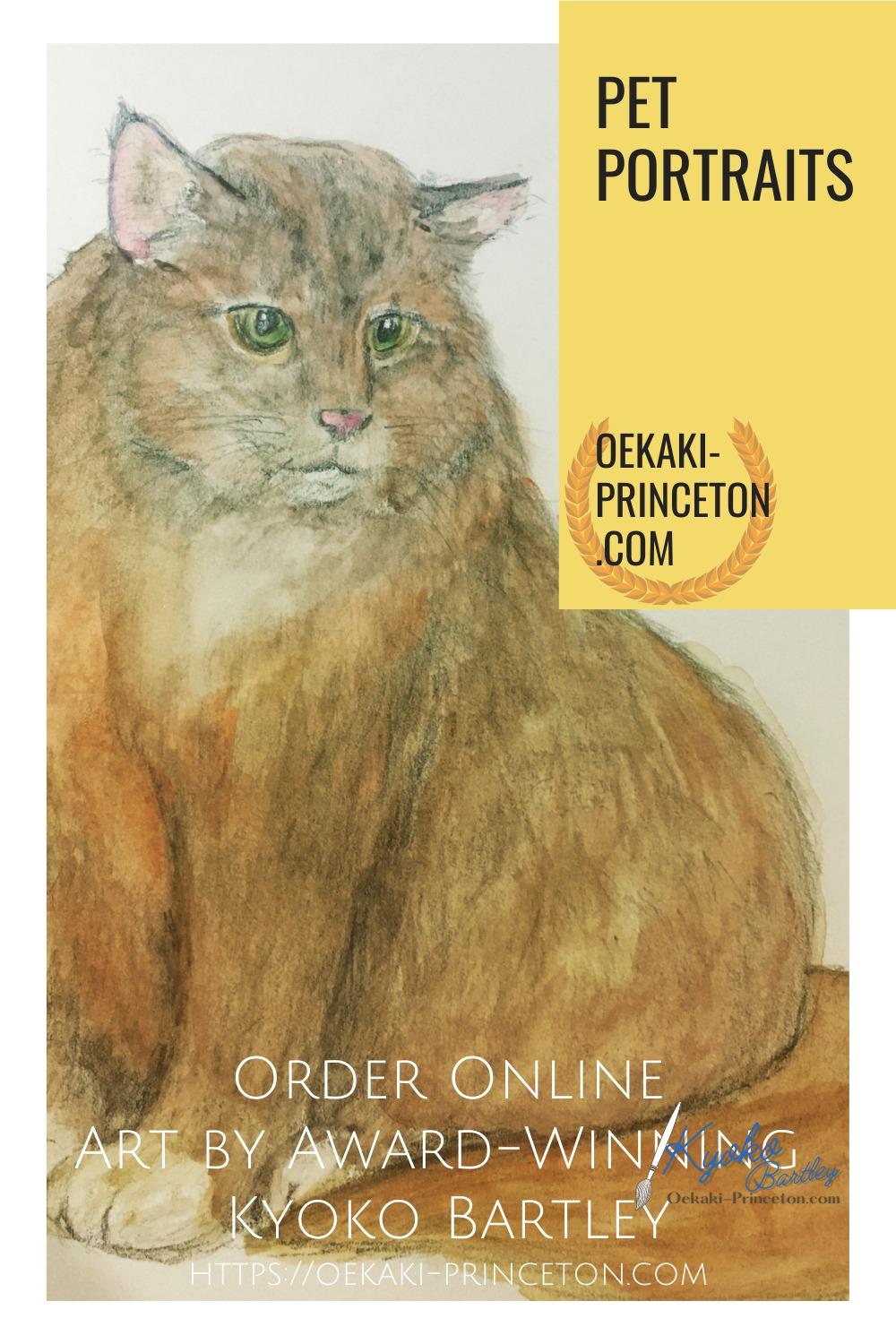 Animal and Pet Portrait Art Commissions open! Award-Winning Artist Kyoko Bartley