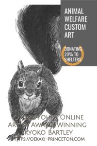 Animal and Pet Custom Art Commissions open! Award-Winning Artist Kyoko Bartley